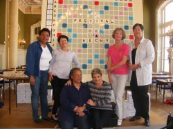 SCRABBLE championnat de France promotion des 16 et 17 mai 2009 en compagnie des joueuses r�unionnaises qualifi�es